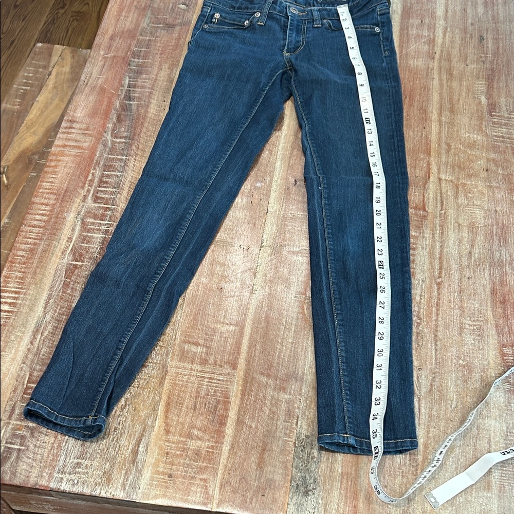 AG Adriano Goldschmied Vintage Dark Indigo Skinny Jeans